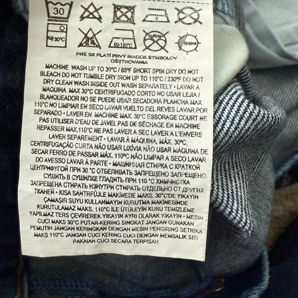 MANGO Women's 6 High Waist Wide Leg Jeans Blue - Picture 14 of 16